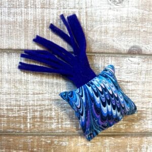 Dr. Pussums Fringed Flyer Mini Catnip Cat Toy